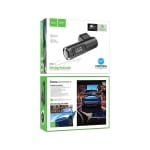 Hoco DV1 Κάμερα DVR Αυτοκινήτου 1080P με Wi-Fi – Για Παρμπρίζ