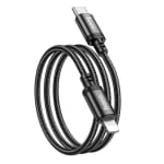Hoco X89 Wind Καλώδιο Φόρτισης USB-C σε Lightning 1m – 20W PD – Μαύρο