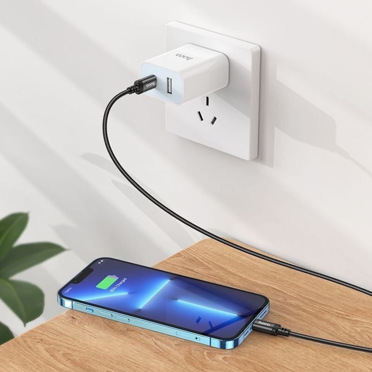 Hoco X89 Wind Καλώδιο Φόρτισης USB-C σε Lightning 1m – 20W PD – Μαύρο