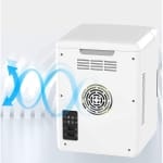 Φορητό Ψυγείο Αυτοκινήτου 12L με Λειτουργία Ψύξης & Θέρμανσης – 12V/220V – 48-60W - Λευκό/Μπλε