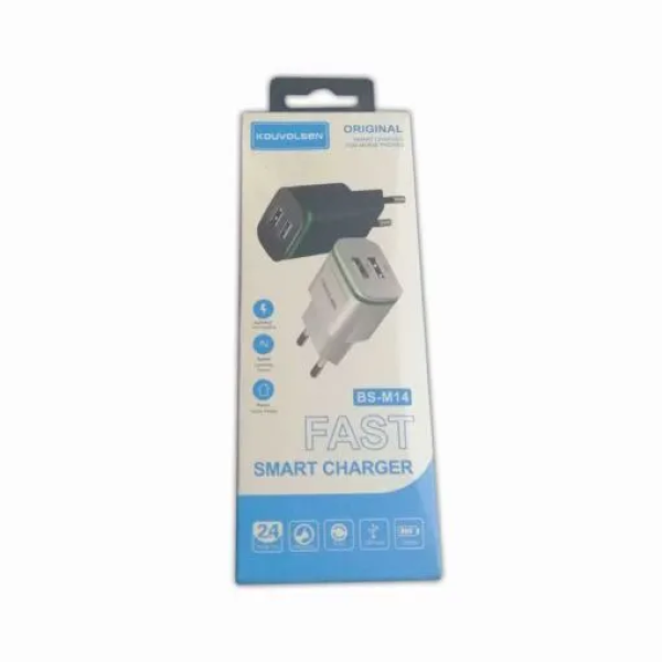 Φορτιστής Χωρίς Καλώδιο με 2 Θύρες USB-A (BS-M14)