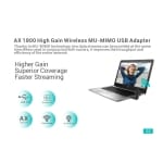 PIX-LINK UAX02 AX1800 Dual Band USB WiFi 6 Adapter – USB 3.0 | 2.4GHz & 5GHz