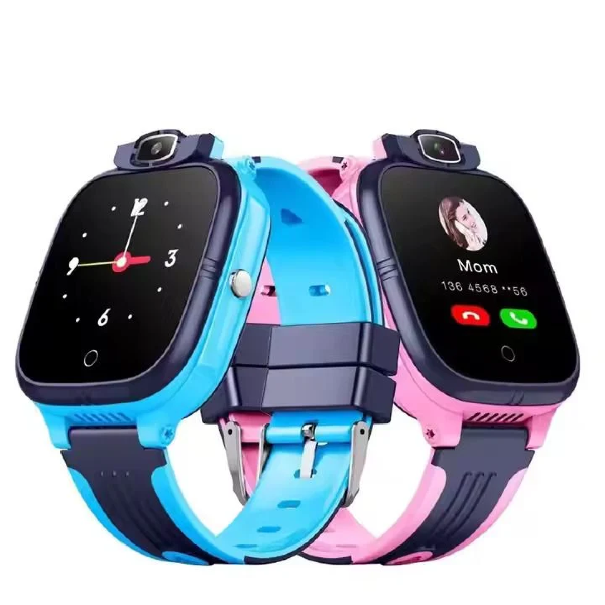 Smartwatch K6H Παιδικό Ρολόι Τηλέφωνο 4G με GPS, Κάμερα & Αδιάβροχη Προστασία IP67 Μπλέ