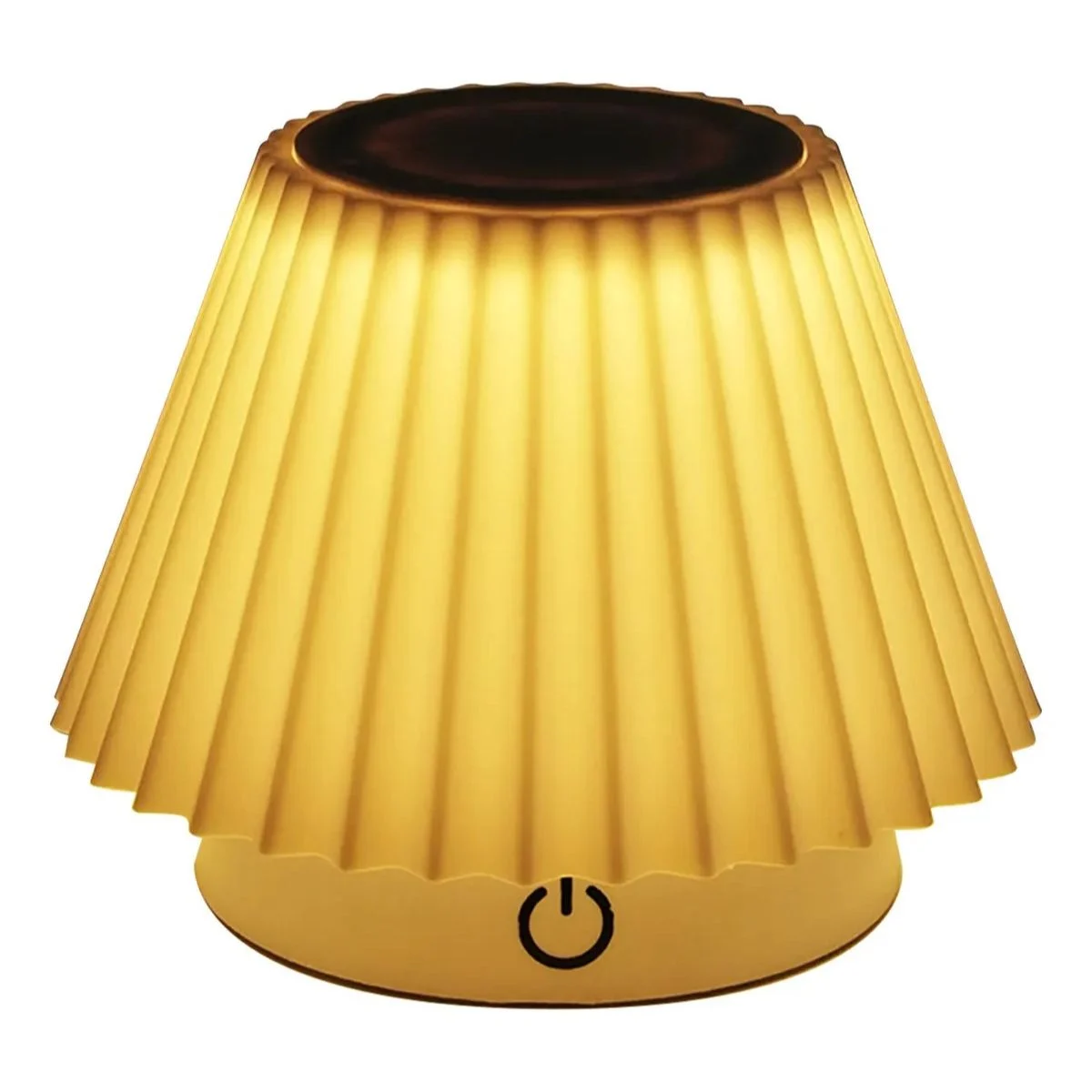 Φορητό Πτυσσόμενο Επαναφορτιζόμενο LED Επιτραπέζιο Φωτιστικό Αφής 11-22cm – Λευκό