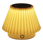 Φορητό Πτυσσόμενο Επαναφορτιζόμενο LED Επιτραπέζιο Φωτιστικό Αφής 11-22cm – Λευκό