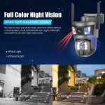 Ηλιακή Ασύρματη Κάμερα Ασφαλείας V380 Pro 4G Dual Lens 6MP με Νυχτερινή Όραση & Αμφίδρομη Επικοινωνία