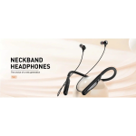 Ldnio N02 Wireless Stereo Bluetooth Headset – Neckband Design - Μαύρο