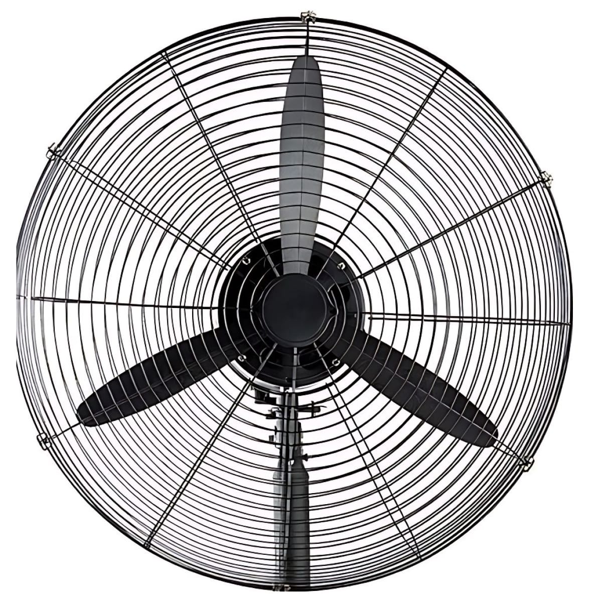 Σετ Ανεμιστήρων Τοίχου 65cm 2 Τεμάχια Μαύρο 130W DF-650