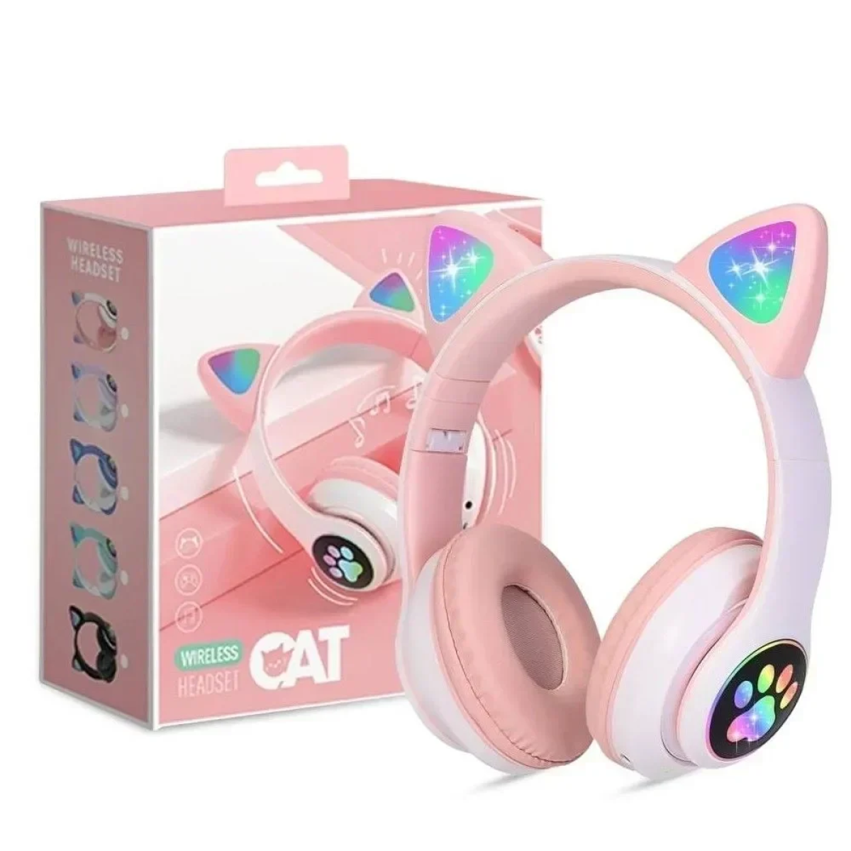 Ασύρματα Ακουστικά Cat Ear Headphones P33M - Image 3