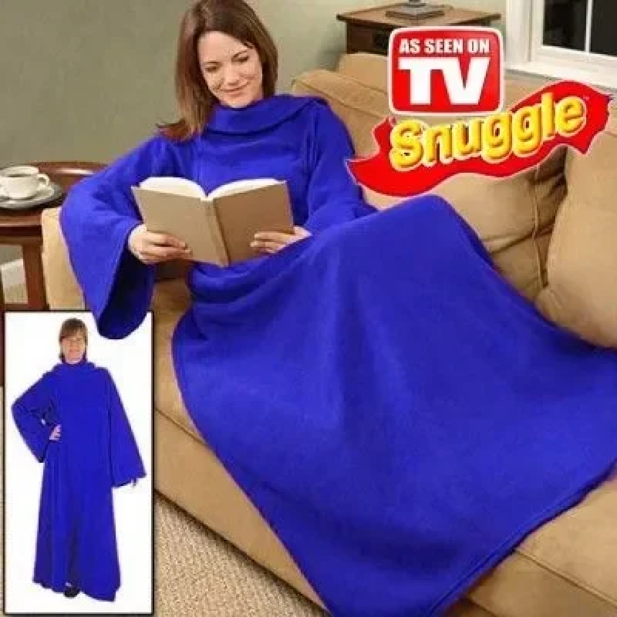 Κουβέρτα Fleece Με Μανίκια Snuggle Super Soft - Image 7