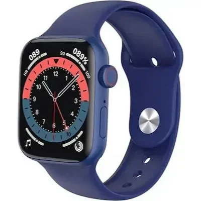 Hw22 44Mm Smartwatch Με Παλμογράφο - Μπλε