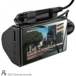 Hoco DI07 Dual Κάμερα DVR Αυτοκινήτου με Κλιπ για Παρμπρίζ – Μαύρη