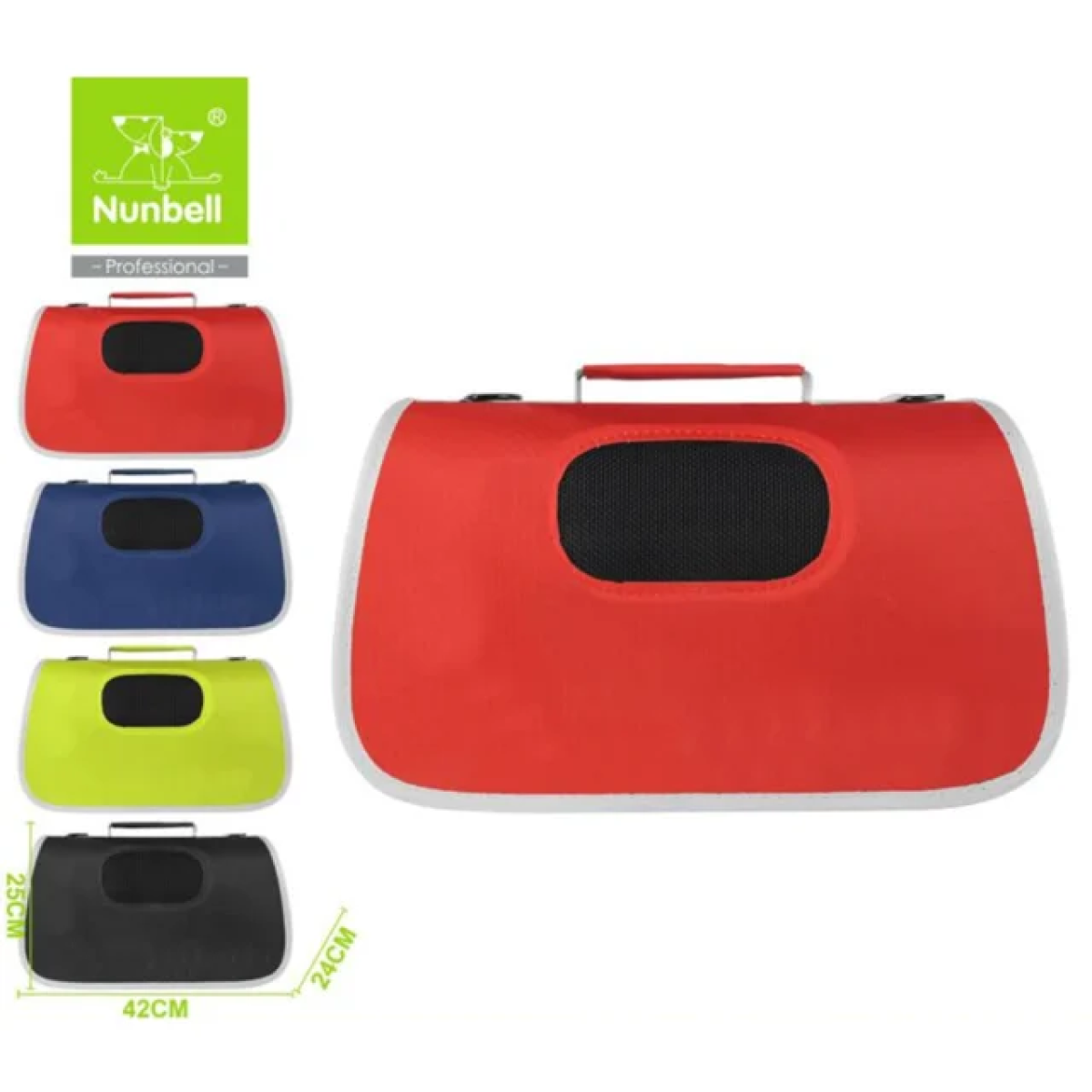 Nunbell Pet Τσάντα Χειρός Μεταφοράς Σκύλου Μπλέ – 42x25x24cm (34138)