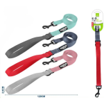 Nunbell Δίχρωμος Οδηγός για Σκύλους W2*L120cm Medium Ρόζ/Γκρί 36521 - Image 2