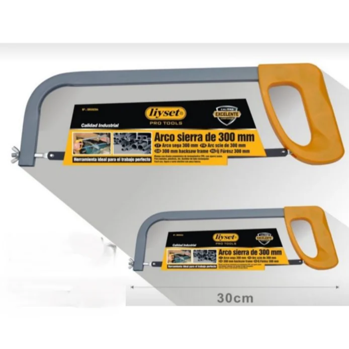 Liyset Pro Tools – Επαγγελματικό Πριόνι Τόξου Χειρός 300mm 205926