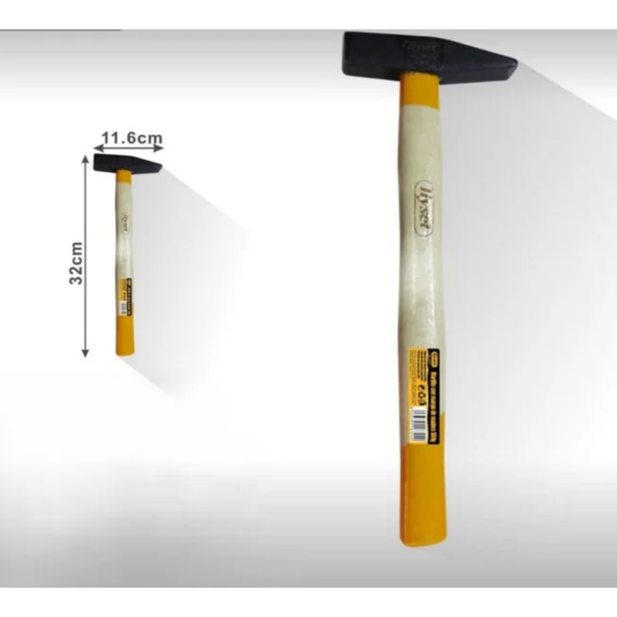 Σφυρί Lyiset 500g με Ξύλινη Λαβή – Μήκος 32cm – 2187240
