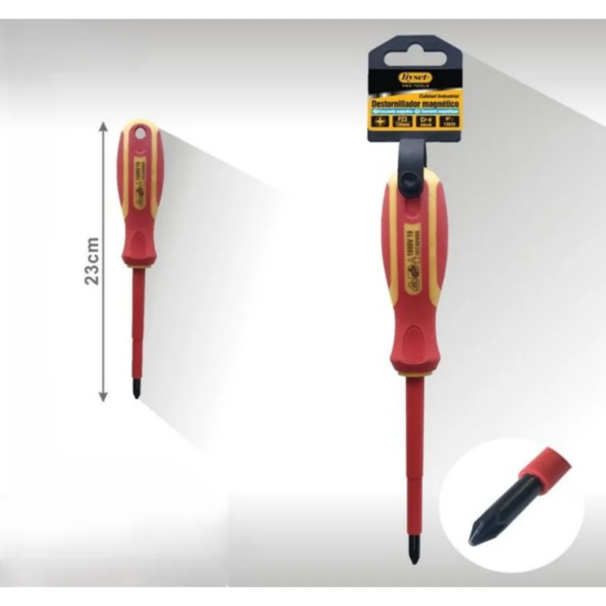 Liyset Μαγνητικό Κατσαβίδι Σταυρός 150MM – Χρωμίου Βαναδίου - 2213635