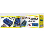Andowl QY-7012 Inverter Αυτοκινήτου 1500W – Έξυπνος Μετατροπέας Ρεύματος με 2 Πρίζες Σούκο, 2 Θύρες USB και 2 Πρίζες Αυτοκινήτου