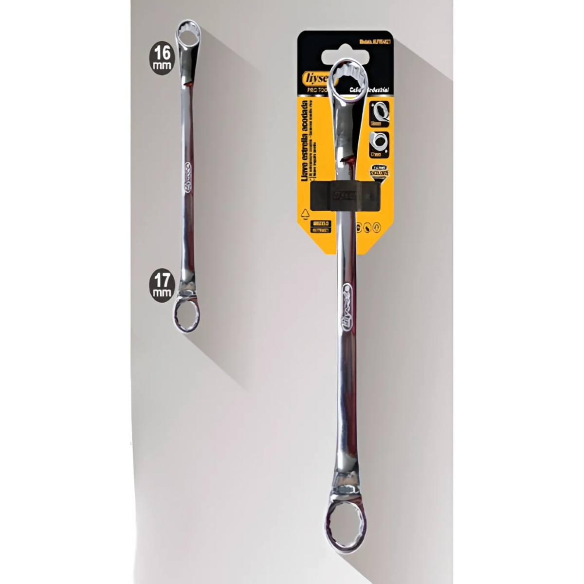 Liyset Διπλό Πολύγωνο Κλειδί 16-17mm – 64821