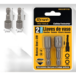 Liyset Καρυδάκια Μύτες Άλλεν Σετ 2 Τεμαχίων 6/7mm - 77883