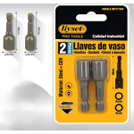 Liyset Καρυδάκια Μύτες Άλλεν Σετ 2 Τεμαχίων 8/9mm - 77890
