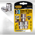 Liyset Καρυδάκια Εξάγωνα Σετ 3 Τεμαχίων 12/13/14mm - 88728
