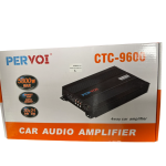 PerVoi CTC-9600 Ενισχυτής Αυτοκινήτου 4 Καναλιών – 5800W Max, 4x60W RMS, MOSFET