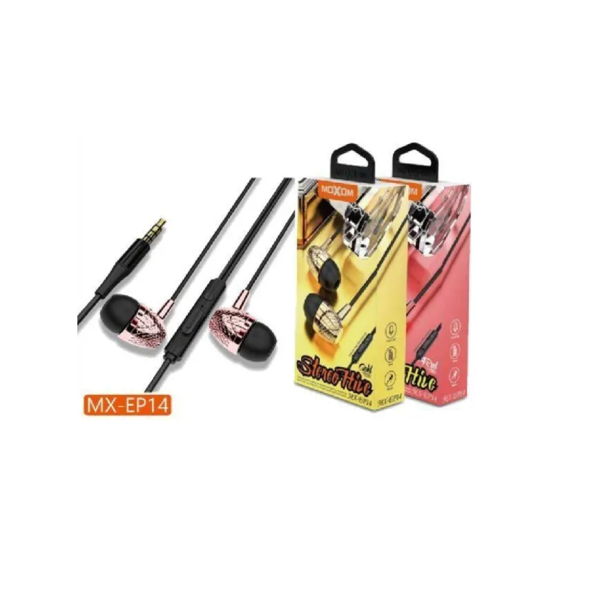 MOXOM MX-EP14 Stereo Hive Earphone 1.2M - Image 2