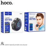 Hoco DAR55 Mini Handheld Shaver – Διπλή Κεφαλή, Επαναφορτιζόμενη, IP67, Type-C - Μαύρο