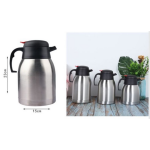 Καφετιέρα – Θερμός French Coffer SDS-22198 2L από Ανοξείδωτο Ατσάλι – Ασημί