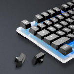 Kakusiga KSC-734 Gaming Πληκτρολόγιο RGB Αγγλικό US USB Λευκό