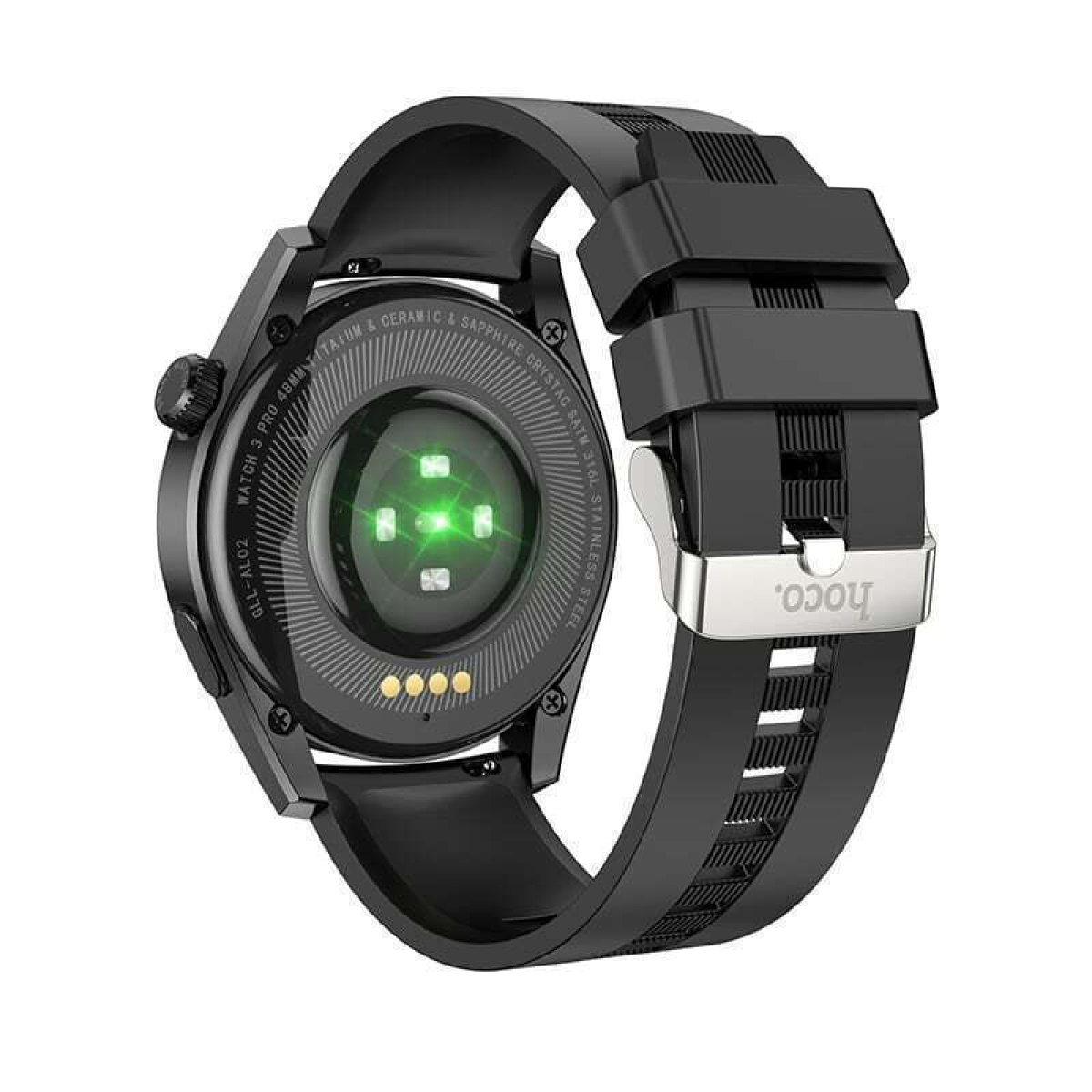 Hoco Y9 Smartwatch με 13 Αθλητικές Λειτουργίες και Παλμομέτρηση - Μαύρο