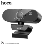 Hoco DI23 Web Camera 2K με Περιστροφή 360° και Ενσωματωμένο Μικρόφωνο – Μαύρη