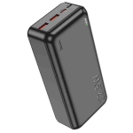 Hoco J101B Astute Power Bank 30000mAh 20W με 2x USB-A & USB-C Power Delivery – Μαύρο