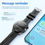 Hoco Y9 Smartwatch με 13 Αθλητικές Λειτουργίες και Παλμομέτρηση - Μαύρο