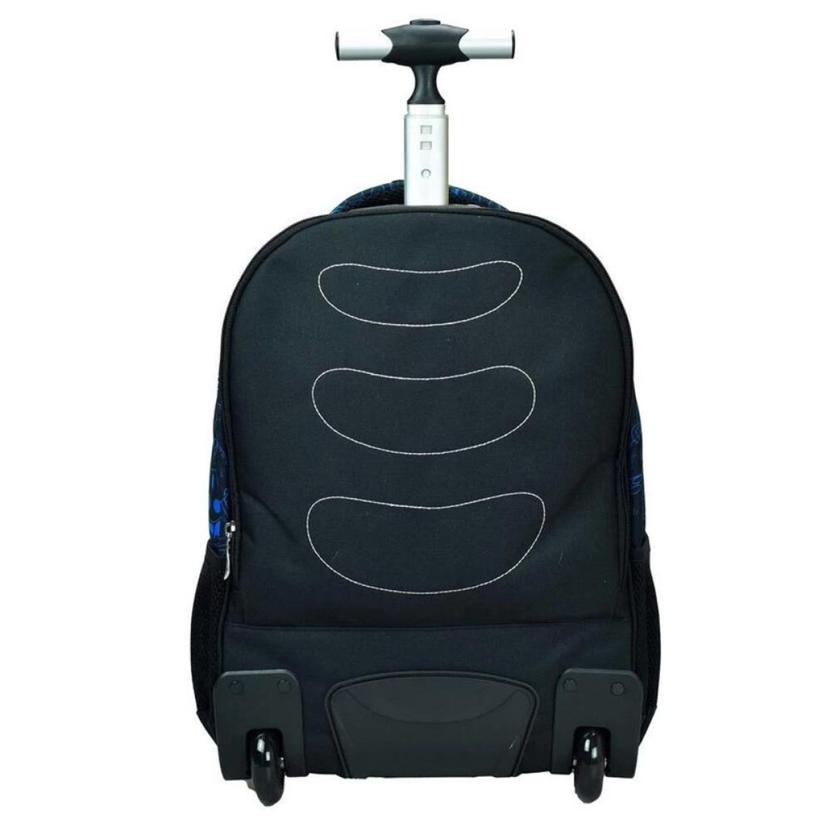 Trolley Σχολική Τσάντα No Fear Monster 53x37x28cm – Ανατομική Πλάτη, 3 Θήκες