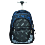 Trolley Σχολική Τσάντα No Fear Monster 53x37x28cm – Ανατομική Πλάτη, 3 Θήκες