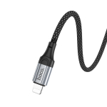Hoco UPA26 Fresh Καλώδιο Ήχου Lightning σε 3.5mm AUX – 1 Μέτρο - Μαύρο
