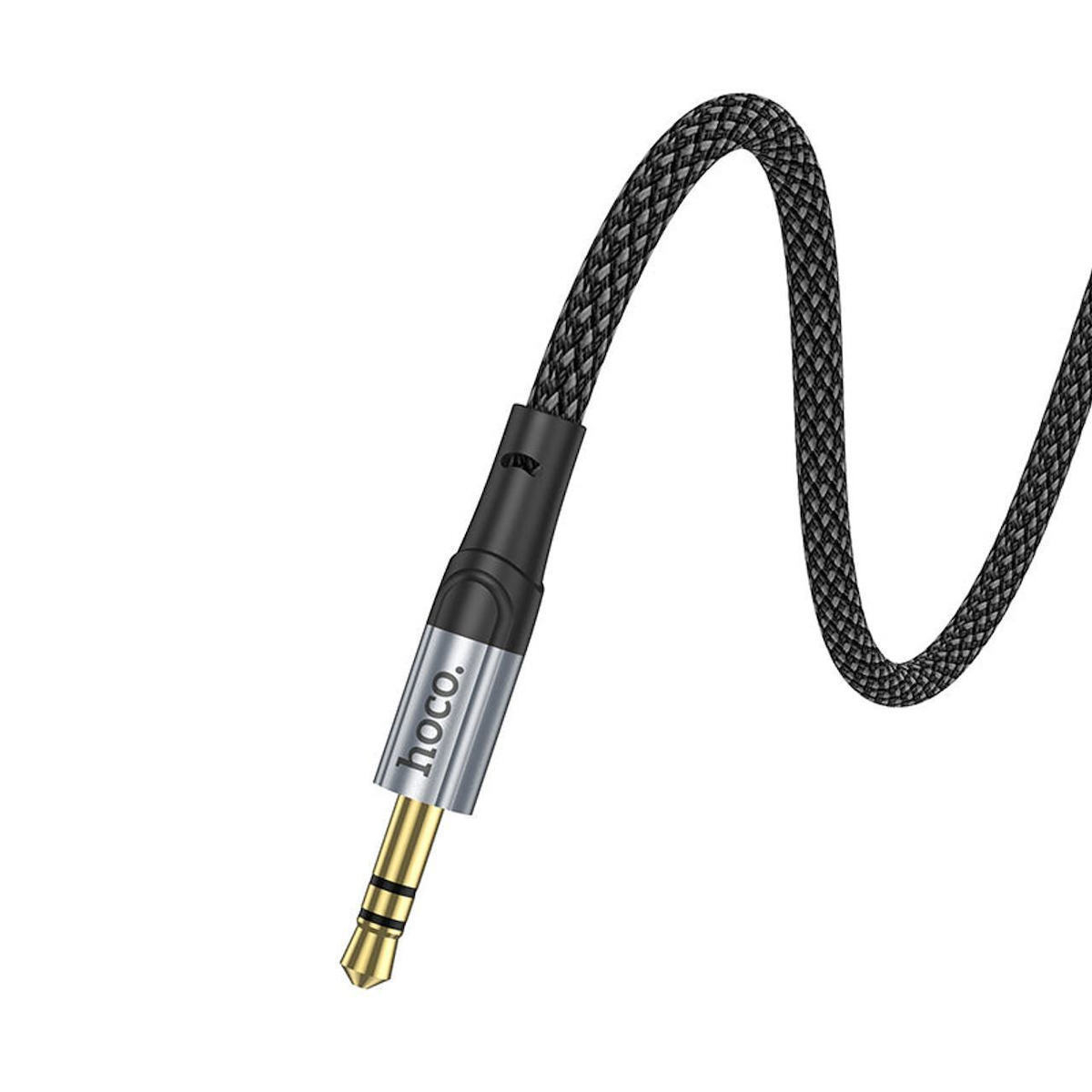 Hoco UPA26 Fresh Καλώδιο Ήχου USB-C σε 3.5mm AUX – 1 Μέτρο - Μαύρο