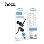 Hoco M112 Ακουστικά In-ear με Μικρόφωνο | Handsfree με Βύσμα 3.5mm - Μαύρα