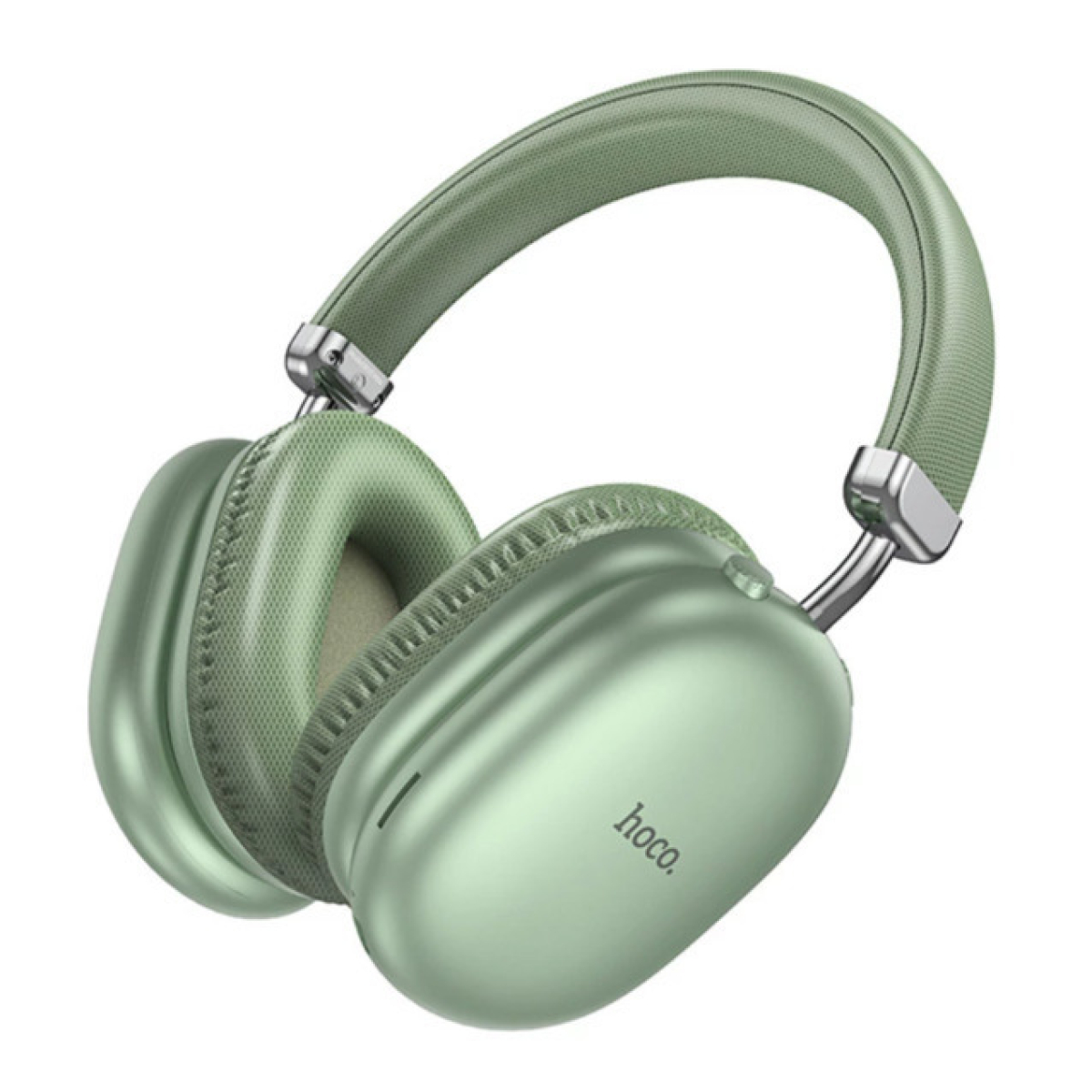 Hoco W35 Max Joy Ασύρματα/Ενσύρματα Over-Ear Ακουστικά Bluetooth με Μικρόφωνο, TF Card & AUX – Πράσινο