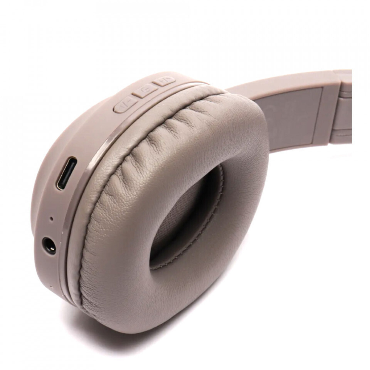 Hoco W46 Charm Ασύρματα & Ενσύρματα Ακουστικά Bluetooth 5.3 Over-Ear με AUX, Μικρόφωνο & 20 Ώρες Αυτονομία – Καφέ