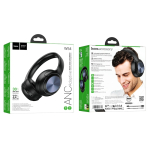 HOCO W54 Ασύρματα Ακουστικά Bluetooth Over Ear με ANC, AUX & 30 Ώρες Χρήσης – Μαύρα