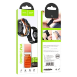 Hoco WH05 Climbing Series Λουράκι Ρολογιού από Nylon 20mm – Πορτοκαλί
