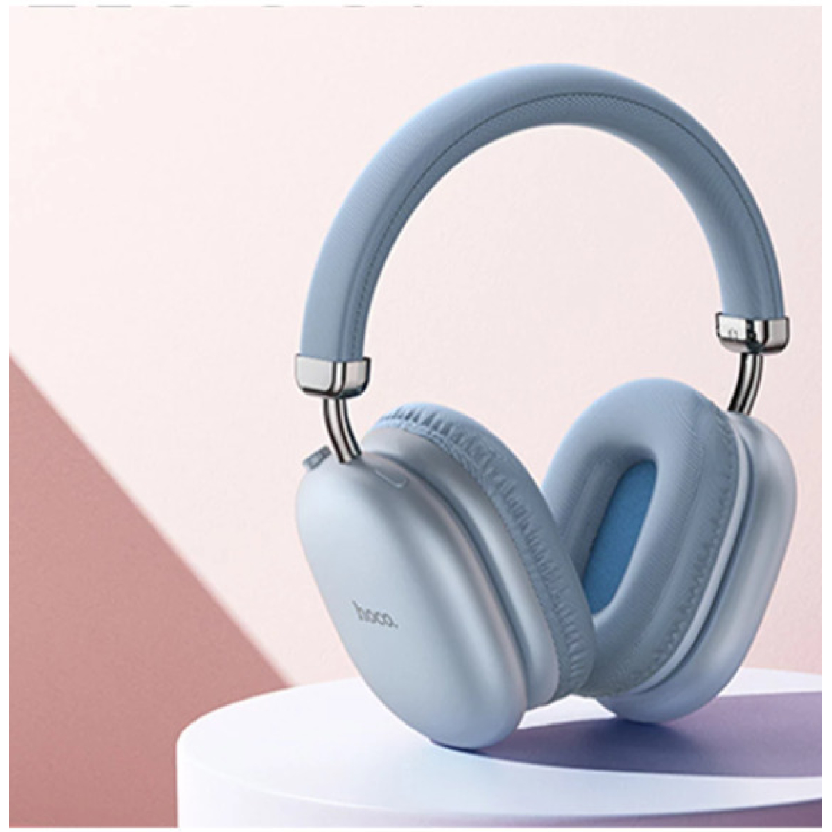 Hoco W35 Max Joy Ασύρματα/Ενσύρματα Over-Ear Ακουστικά Bluetooth με Μικρόφωνο, TF Card & AUX – Μπλέ