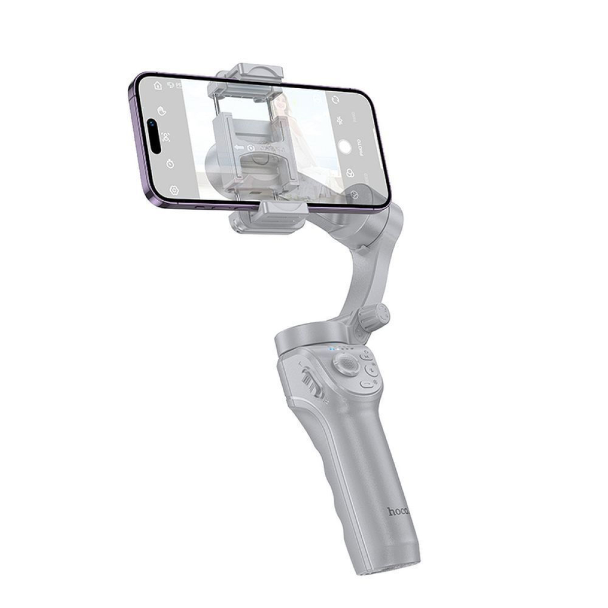 Hoco K24 Gimbal Σταθεροποιητής Τριών Αξόνων με Έξυπνη Παρακολούθηση – Γκρι