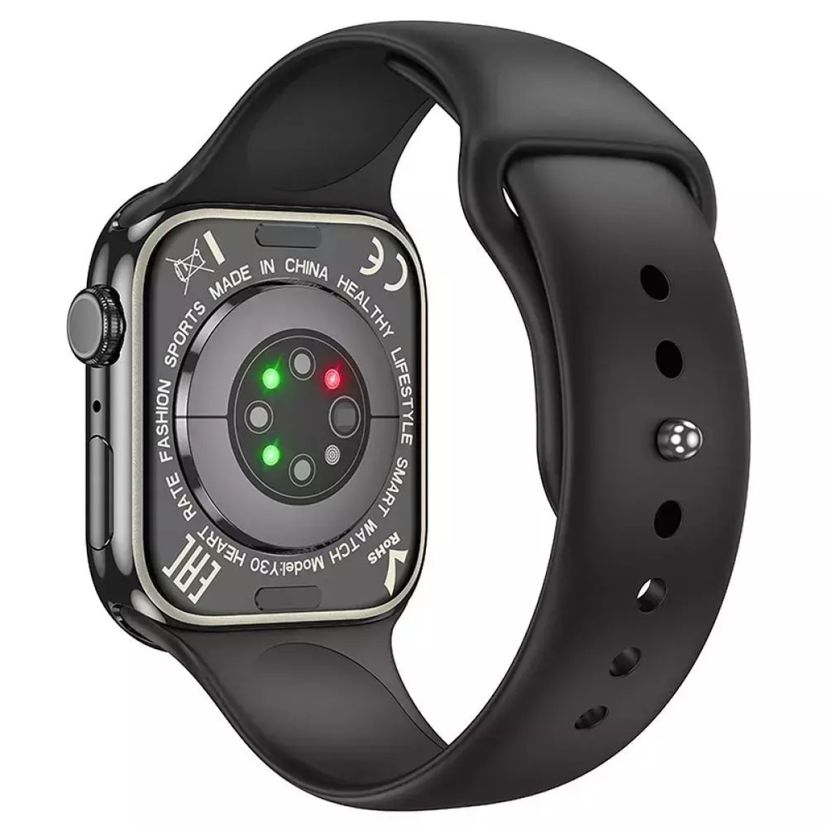 HOCO Y30 Smartwatch με Bluetooth Κλήσεις | Οθόνη 2.0” | IP67 | Μέτρηση Παλμών & Οξυγόνου – Μαύρο
