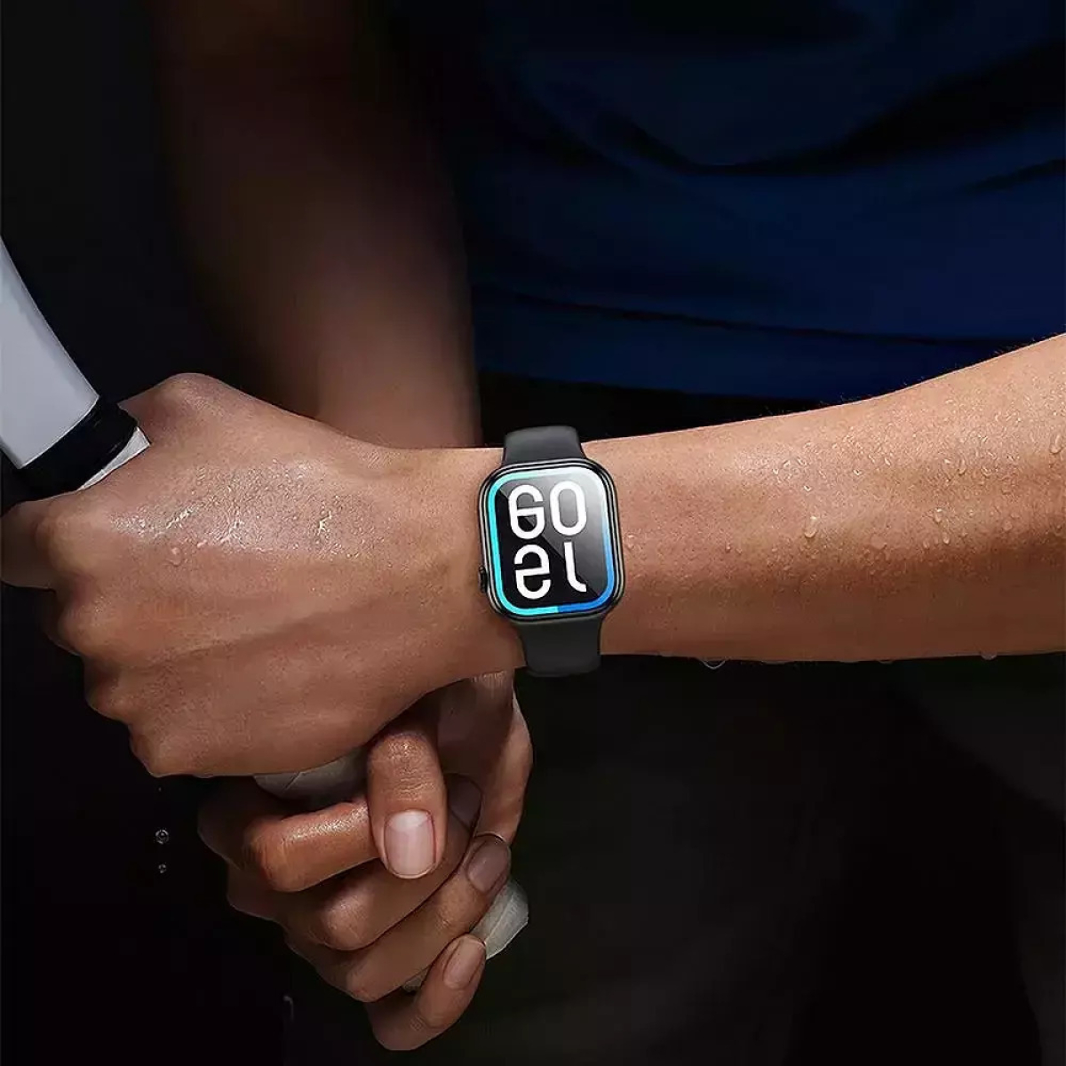 HOCO Y30 Smartwatch με Bluetooth Κλήσεις | Οθόνη 2.0” | IP67 | Μέτρηση Παλμών & Οξυγόνου – Μαύρο