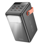Hoco J142 Power Bank 100000mAh 22.5W με 8 Θύρες (6x USB-A, 2x USB-C) – Μαύρο