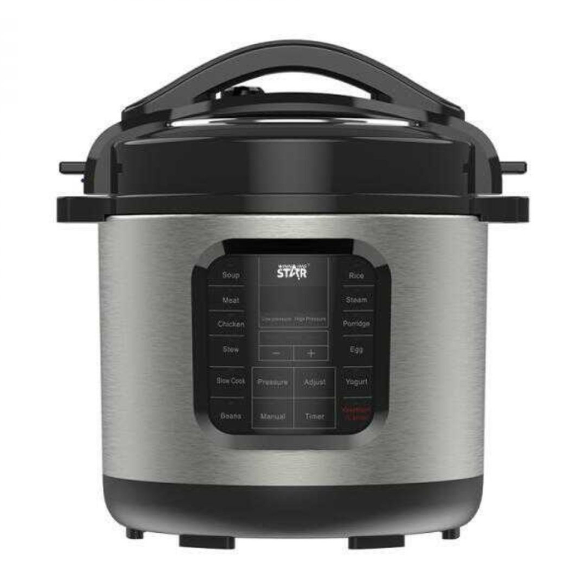 Winning Star ST-9314 Πολυμάγειρας 8lt 1300W – Ασημί